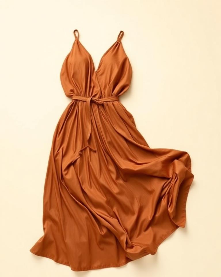 Terracotta Maxi Dress