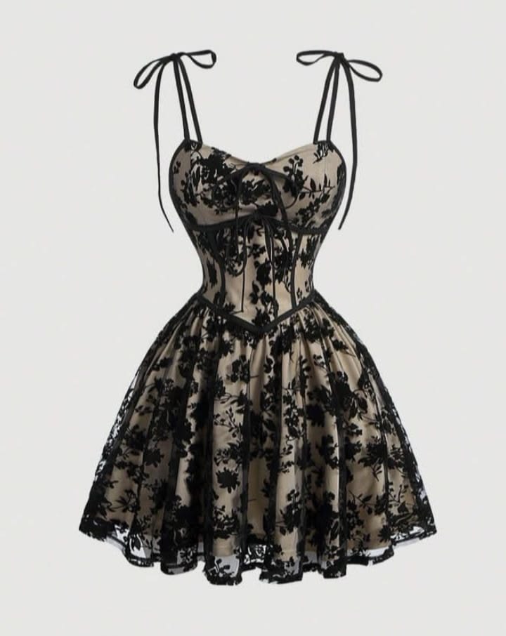 Lace Black Dress