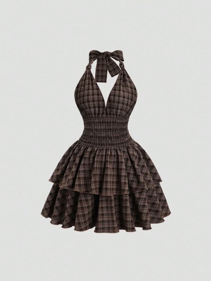 sabrina tie-up dress